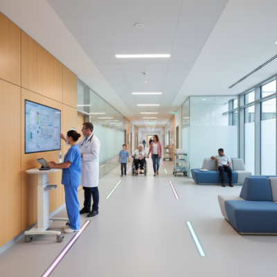 diseñar un entorno hospitalario eficiente